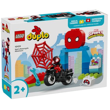 LEGO® Duplo® Disney™ : Marvel Περιπέτεια με Μοτοσικλέτα του Σπιν (10424)