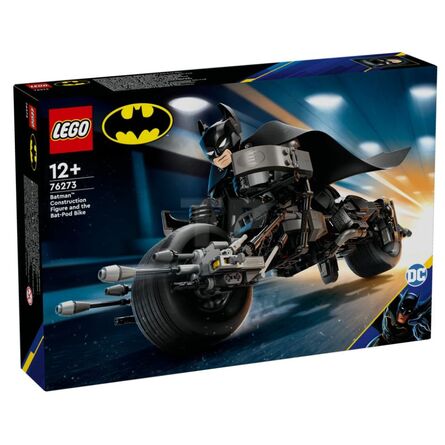 LEGO® DC Batman™: Φιγούρα Κατασκευής Μπάτμαν και η Μηχανή Bat-Pod (76273)