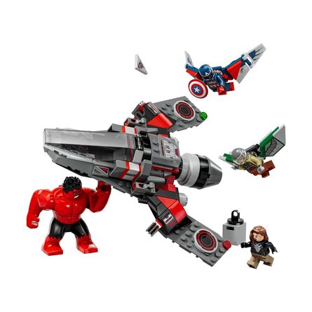 LEGO® Marvel : Μάχη Κάπτεν Αμέρικα εναντίον Κόκκινου Χαλκ (76292)