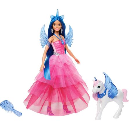 Mattel Barbie®: 65 Inspiring Stories - A Touch of Magic Doll  Unicorn (HRR16)