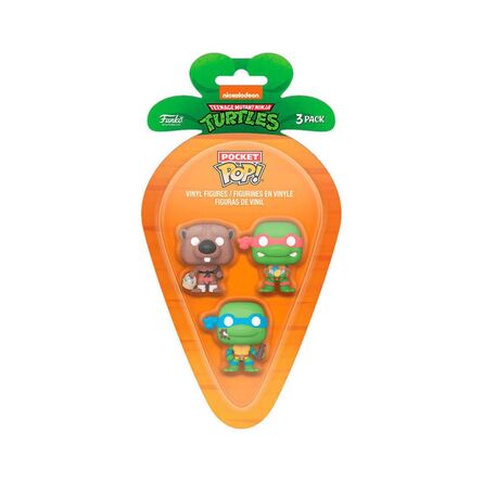 Funko Pocket Pop! Teenage Mutant Ninja Turtles - Leonardo/Raphael/Splinter