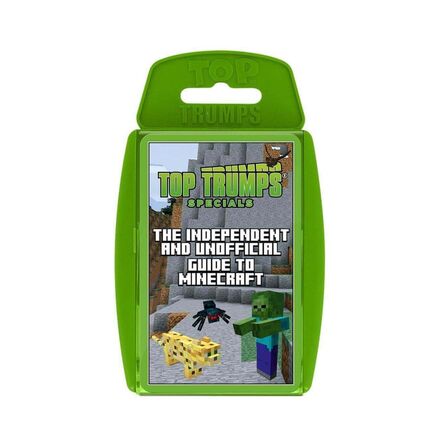 Επιτραπέζιο με Κάρτες Winning Moves Top Trumps Specials: The Independent and Unofficial Guide To Minecraft Card Game (WM01279-EN1-6)
