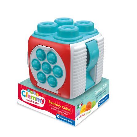 Βρεφικό Παιχνίδι AS Soft Clemmy: Touch  Play - Sensory Cube (1033-17902)