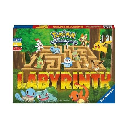 Επιτραπέζιο Παιχνίδι Ravensburger Pokemon: Gotta Catch'em All! - Labyrinth (Greek Language) (22590)
