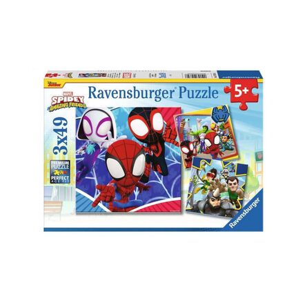 Παζλ Ravensburger Puzzle: Marvel - Spidey and his Amazing Friends (3x49pcs) (5730)