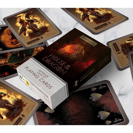 Τράπουλα Winning Moves: Waddingtons No.1 - House of Dragons Playing Cards (WM04535-EN1)