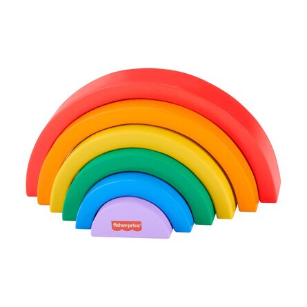 Fisher-Price - Wooden Stacking Rainbow (HXT73)