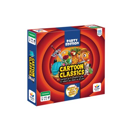 Επιτραπέζιο Παιχνίδι Ποιος Που Πότε Γιατί Party Edition: Cartoon Classics