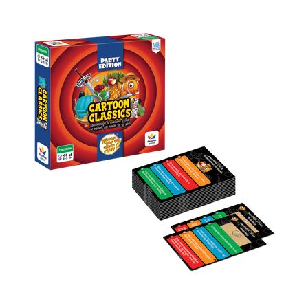 Επιτραπέζιο Παιχνίδι Ποιος Που Πότε Γιατί Party Edition: Cartoon Classics