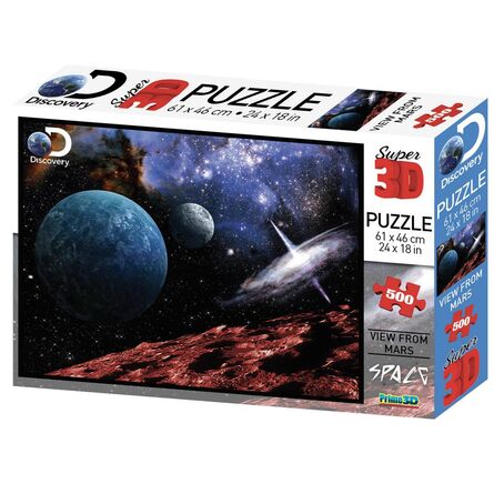 Παζλ 3D 10082 View From Mars 500 Κομμάτια
