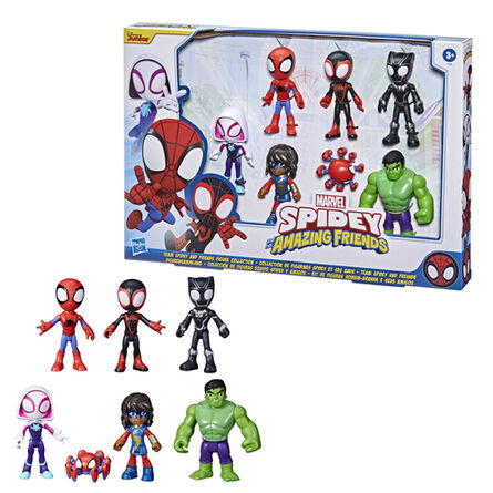 Hasbro Disney: Marvel Spidey and His Amazing Friends - Team Spidey and Friends Figure Collection Pack (Excl.F) (F1458)*