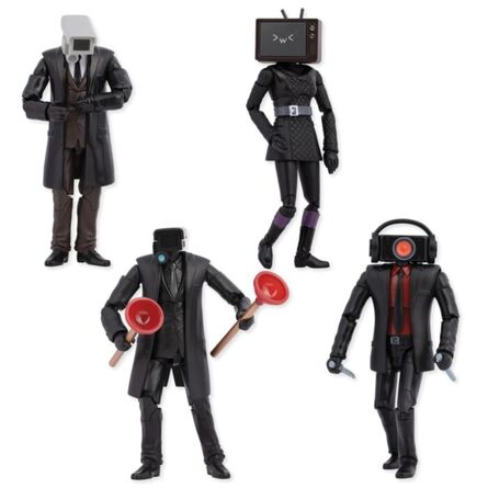 Skibidi Toilet Plungerman 15cm Action Figure Random Pick