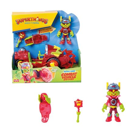 Mini Φιγούρα AS Superthings: Rivals of Kaboom - Kazoom Power Kid Fury Combat Vehicle (1013-61609)