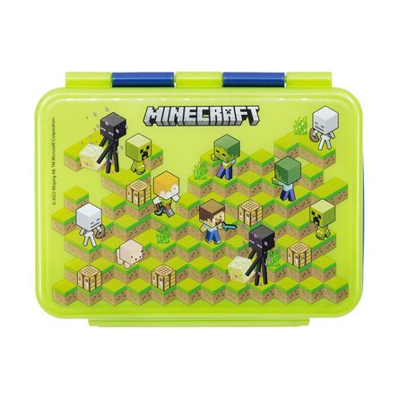 Minecraft Isometric Stainless Steel Clamp Rectangular Sandwich Box