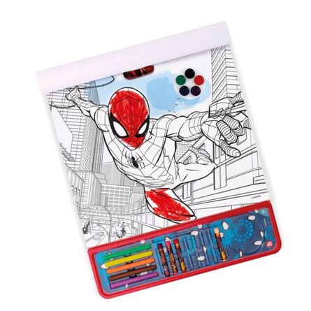 AS HappiHobbi: Ζωγραφική - Giga Blocks - Σετ Ζωγραφικής 5 In 1 Spider-Man Evergreen (1023-62762)