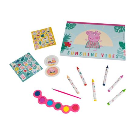 AS Drawing Set Peppa Pig Transparent Bag (1023-68002)