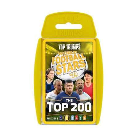 Επιτραπέζιο με Κάρτες Winning Moves: Top Trumps - World Football Stars 2024 The Top 200 Pack 2 - Card Game (WM04708-EN1)