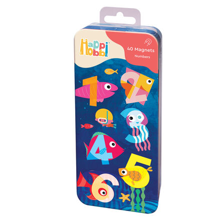 AS Happi Hobbi: Magnet Tin - Numbers (1029-64070)