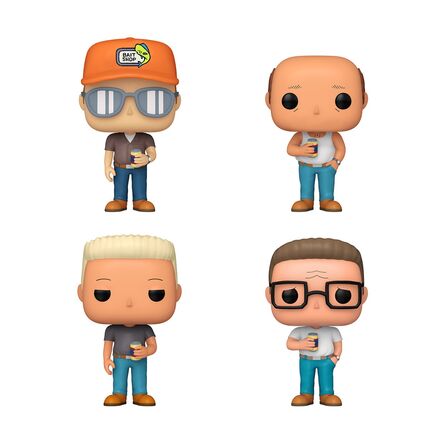 Φιγούρες Funko Pop! 4-Pack: King of The Hill - Dale Gribble (Special Edition)