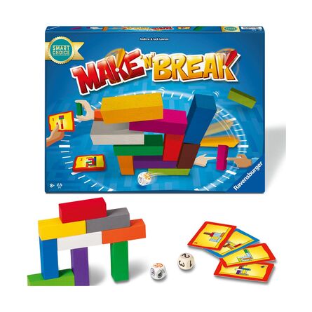 Επιτραπέζιο Παιχνίδι Ravensburger Family Board Game: Make'n Break (24715)