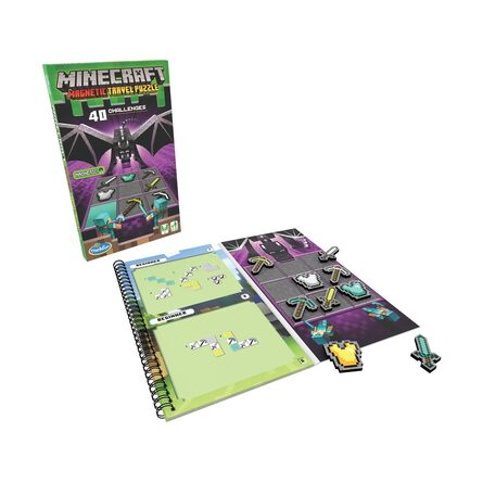 Επιτραπέζιο Παιχνίδι Ravensburger Logic Game: Minecraft Magnetic (76402)