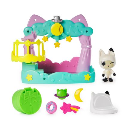 Spin Master Gabby's Dollhouse: Cat-Errific Celebration - 'Pandy Paws' Dreamy Lookout Balcony Set (20146519)