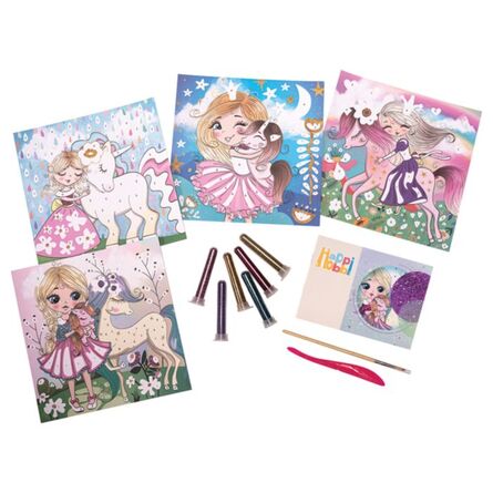 Σετ Χειροτεχνίας AS Happi Hobbi: Art Glitter Fantasy (1038-21046)