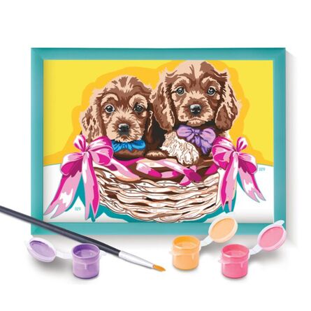Παιχνίδι Ζωγραφικής AS Paint &amp; Frame Αdorable Puppies (1038-41019)