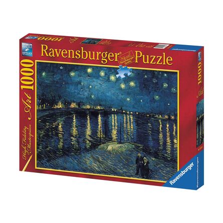 Παζλ Ravensburger Van Gogh: Starry Night Over the Rhone (1000pcs.) (12000064)