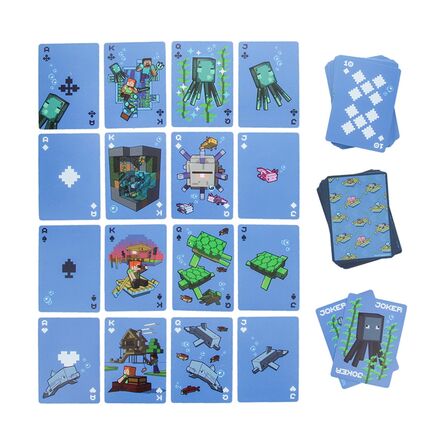Τράπουλα Paladone: Minecraft - Waterproof Playing Cards (PP14949MCF)