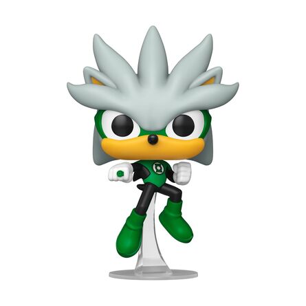 Φιγούρα Funko Pop! DC: Justice League x Sonic - Silver as Green Lantern