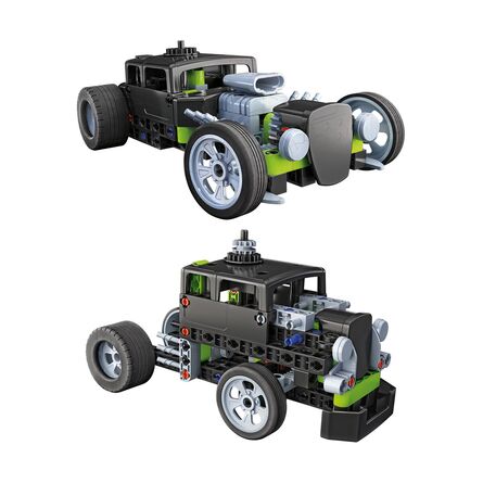 AS Clementoni: Μαθαίνω & Δημιουργώ STEM - Εργαστήριο Μηχανικής Αγωνιστικό Αυτοκίνητο & Φορτηγό (1026-63658)