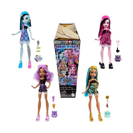 Mattel Monster High: Buried Secrets - Mystery Dolls (HYV64) 1τμχ Τυχαία Επιλογή