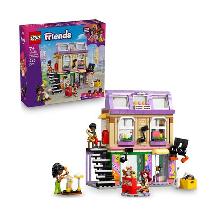 LEGO® Friends: Κατάστημα Μουσικής & Διαμέρισμα (42653)