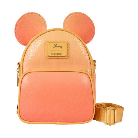 Τσάντα Πλάτης Και Ώμου Loungefly Disney: Mickey Mouse Glitter Convertible Mini