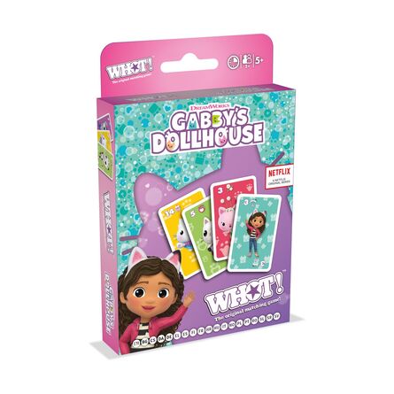 Επιτραπέζιο με Κάρτες Winning Moves: Whot - Gabby's Dollhouse (Αγγλική Γλώσσα) (WM04565-ML2-12)