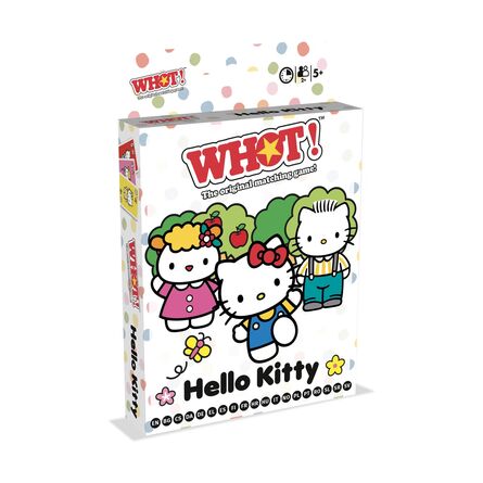 Επιτραπέζιο με Κάρτες Winning Moves: Whot - Hello Kitty (Αγγλική Γλώσσα) (WM05099-ML1-6)
