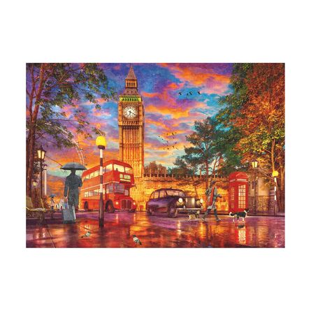 Παζλ Ravensburger Puzzle: London - Sunset at Parliament Square (1000 pcs) (12000184)