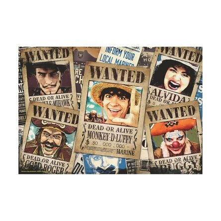 Παζλ Ravensburger Puzzle: One Piece - Wanted! (300 pcs) (12001498)