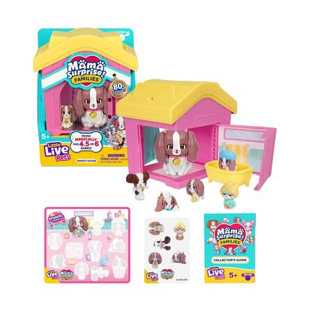 Giochi Preziosi Little Live Pets: Mama Surprise Families Σπιτάκι Με Σκυλάκια (LP306000) 1τμχ Τυχαία Επιλογή