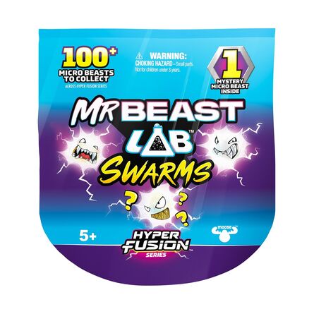 Φιγούρα Giochi Preziosi Mr. Beast Lab Swarms: Hyper Fusion Fusion - 1Pack Figure (BTR13000) 1τμχ Τυχαία Επιλογή