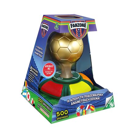 Επιτραπέζιο Παιχνίδι Giochi Preziosi Fanzone - Παγκόσμικο Κύπελλο (Μιλάει Ελληνικά) (FAE02000)