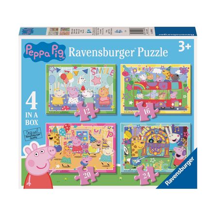 Παζλ Ravensburger: Peppa Pig - Puzzle (4in1) (12004016)
