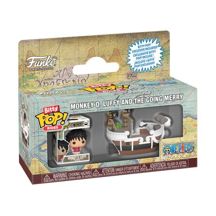 Funko Bitty Pop! Rides: One Piece - Monkey D. Luffy and The Going Merry