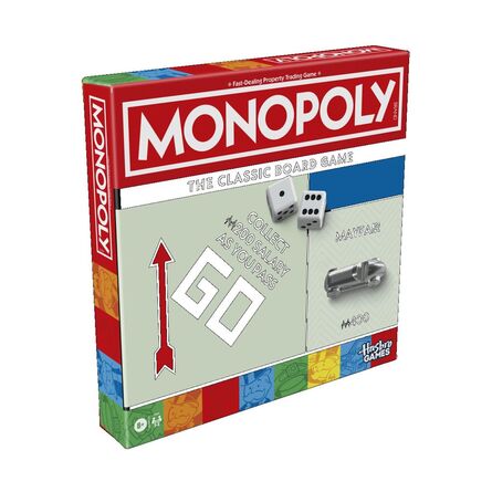 Επιτραπέζιο Παιχνίδι Hasbro Monopoly: Classic Refresh (English Language) (G0009)