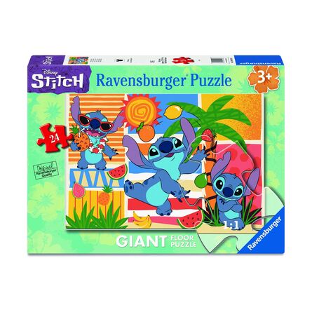 Παζλ Ravensburger Disney Puzzle: Stitch on Vacation - Giant Floor Puzzle (24pcs) (12004213)