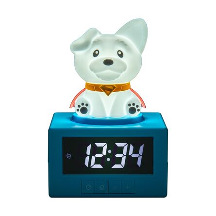 Επιτραπέζιο Ρολόι με Ξυπνητήρι Paladone Icons: DC - Superman Krypto Alarm Clock (PP15322SMT)