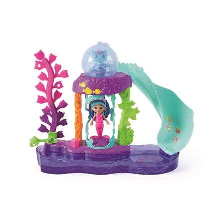 Μινιατούρα Spin Master Gabby's Dollhouse: The Movie - 'MerCat's' Colorful Kitty Aquarium Playset (6074401)