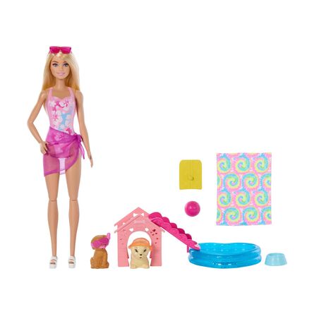 Mattel Barbie - Puppy Pool Party (JBF35)