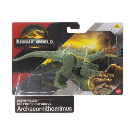 Mattel Jurassic World: Rebirth - Frenzy Pack Archaeornithominus Figure (JGB76)